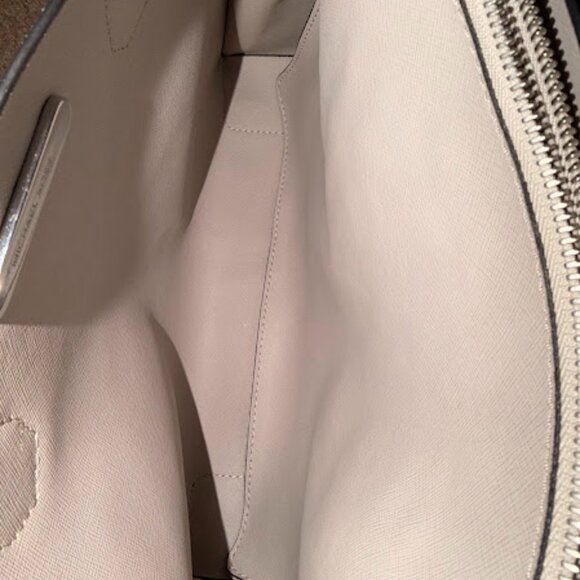 Stunning~ Michael Kors~ Black & White Leopard Print Mercer Handbag/Tote (BIN1) - Picture 6 of 10